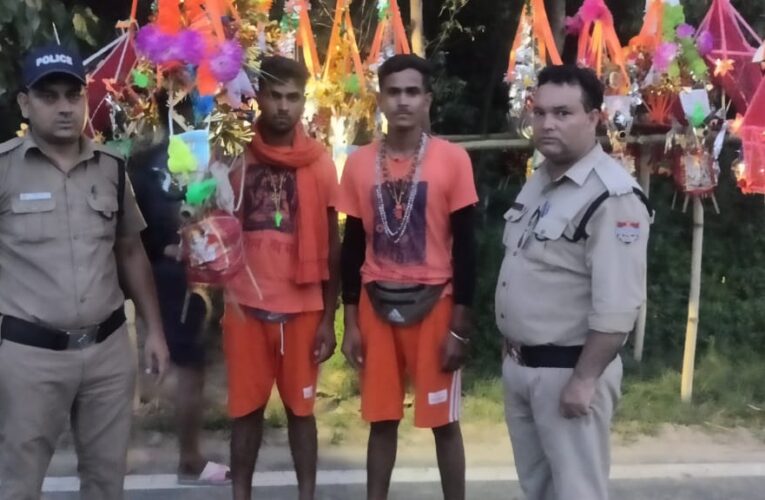 कलियर पुलिस ने कांवड़िए की गुम हुई कावड़ को 1 घंटे के अंदर बरामद किया, सकुशल सौंपी