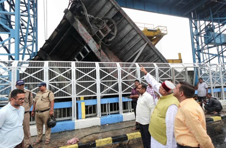 हरिद्वार प्रभारी मंत्री सतपाल महाराज बोले-भीमगौड़ा बैराज का गेट टूटने से किसी प्रकार का कोई खतरा नहीं