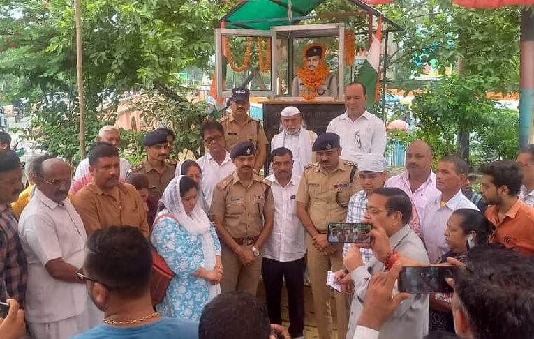रुड़की में शहीद सुनीत नेगी की पुण्य तिथि पर श्रद्धांजलि कार्यक्रम आयोजित, 2013 में डकैतों से लोहा लेते हुए शहीद सुनीत नेगी ने दिया था अपना सर्वोच्च बलिदान