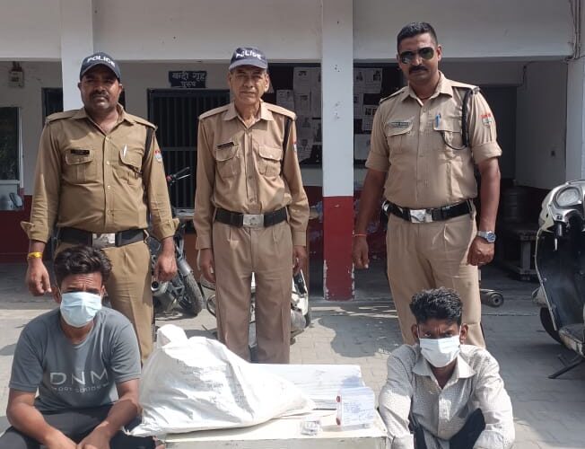 ज्वालापुर कोतवाली क्षेत्र में हुई चोरी की घटना का खुलासा, नाबालिक सहित तीन गिरफ्तार, भेजा जेल