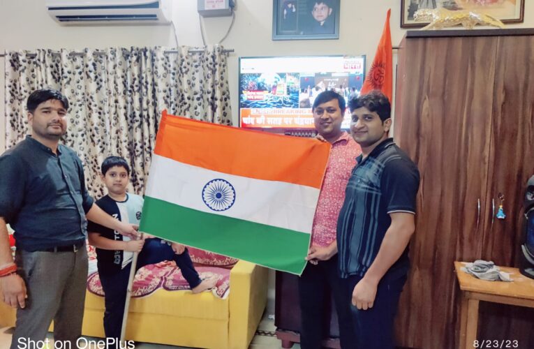 इसरो के वैज्ञानिकों की मेहनत से देश ने रचा इतिहास: रचित अग्रवाल