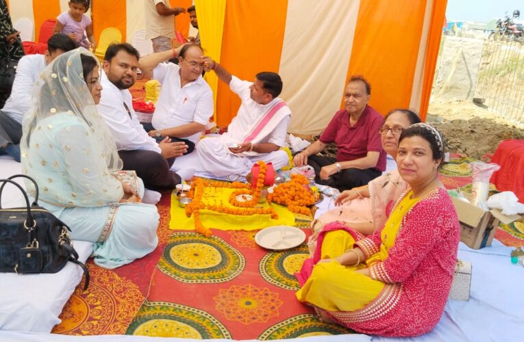 भगवानपुर में शिव ज्योति इंडस्ट्रियल स्टेट फेस 2 का भूमि पूजन, सैकड़ों औद्योगिक इकाइयां होगी स्थापित, लोगों को मिलेगा रोजगार