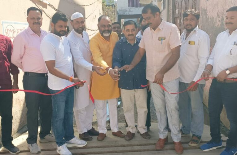 क्षेत्र व लोगों का सर्वांगीण विकास करना ही मेरी प्राथमिकता: प्रदीप चौहान, किशनपुर जमालपुर गांव में इंटरलॉकिंग सड़क निर्माण कार्य का उद्घाटन