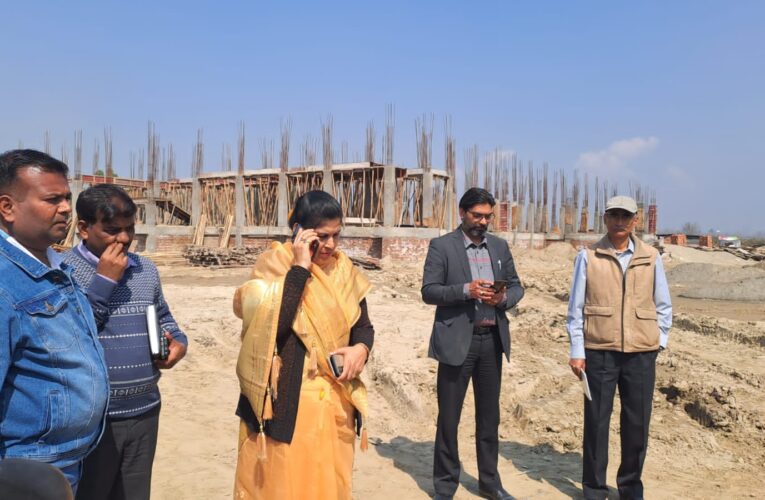 तहसील भवन जल्द जनता को समर्पित किया जाएगा, भगवानपुर विधायक और मुख्य अभियंता ग्रामीण ने किया तहसील के भवन निर्माण कार्य का निरीक्षण