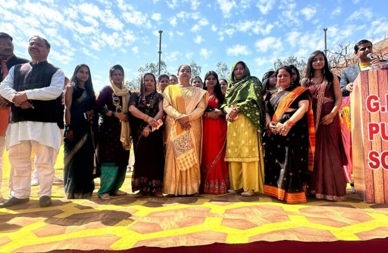 खानपुर गांव में जीबीवीएम पब्लिक स्कूल में वार्षिक उत्सव का आयोजन, बच्चों ने प्रस्तुत किए शानदार गीत और नृत्य