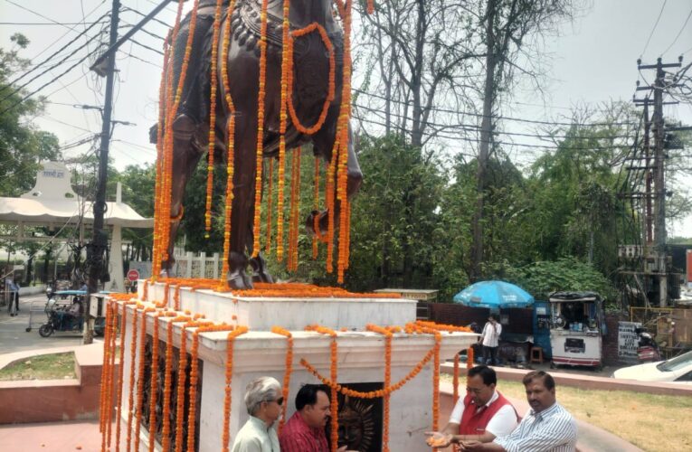 महाराणा प्रताप सर्व समाज के महापुरुष थे, रुड़की में शूरवीर महाराणा प्रताप को जयंती पर किया नमन