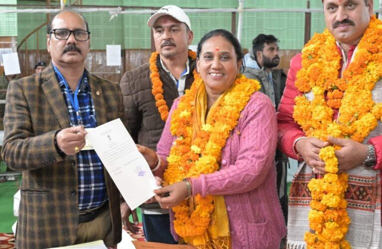 केदारनाथ उपचुनाव में भाजपा प्रत्याशी आशा नौटियाल ने दर्ज की प्रचंड जीत, कांग्रेस प्रत्याशी मनोज रावत समेत पांच उम्मीदवारों को हराया