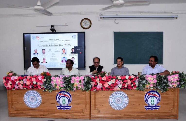 जल क्षेत्र की शिक्षा एवं अनुसंधान में आईआईटी रुड़की के स्थायी योगदान को रेखांकित करने वाली एक उपलब्धि, रिसर्च स्कॉलर्स डे एवं सीएफडी कार्यशाला के साथ उत्कृष्टता के 70 वर्ष पूरे होने का उत्सव मनाया