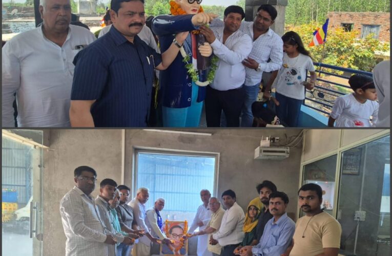 भगवानपुर और रुहालकी दयालपुर गांव में भाजपा नेताओं ने मनाई बाबा साहब डॉ भीमराव अंबेडकर की जयंती