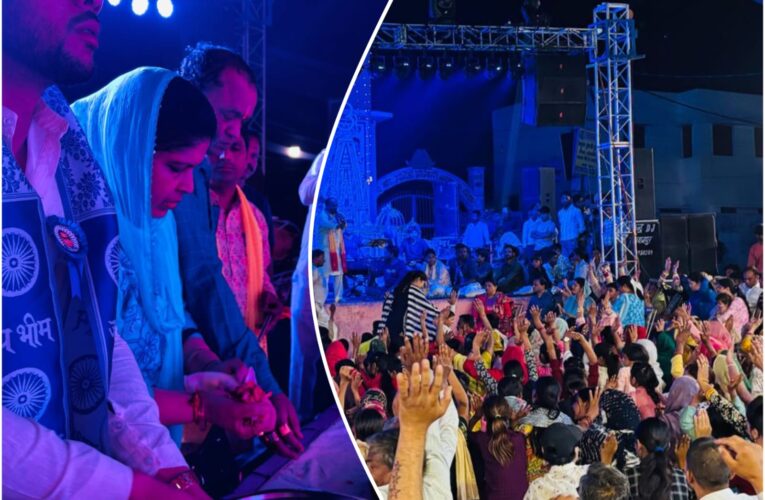 भगवानपुर में डाॅ भीमराव अंबेडकर की जयंती के उपलक्ष्य में भीम जागरण का आयोजन, विधायक ममता राकेश और कांग्रेस नेता अभिषेक राकेश ने किया उद्घाटन, कहा-संविधान के रचयिता डॉ भीमराव अंबेडकर के आदर्श एवं सिद्धांत सदैव प्रासंगिक रहेंगे