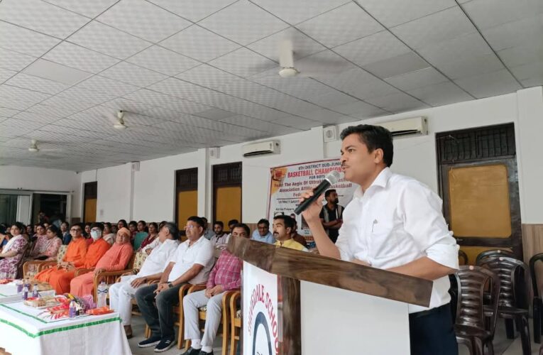 खेल में हार जीत नहीं बल्कि प्रतिभाग महत्वपूर्ण, शिवडेल स्कूल में आयोजित जिला स्तरीय बास्केटबाल प्रतियोगिता का हरिद्वार एसडीएम जितेंद्र कुमार ने किया शुभारंभ