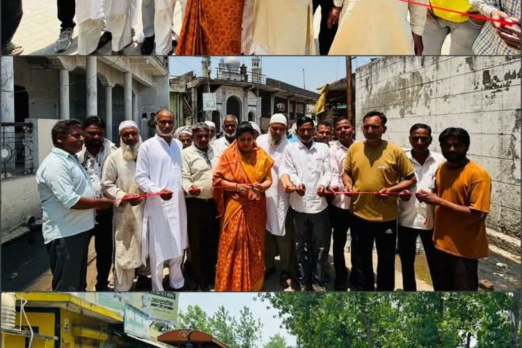 भगवानपुर विधायक ममता राकेश ने सिरचंदी, मोहितपुर में इंटरलॉकिंग टाइल्स और बढेडी बुजुर्ग से मोहितपुर तक पीसी द्वारा सड़क निर्माण कार्यों का उद्घाटन किया, बोलीं-क्षेत्र के विकास के लिए वह कृतसंकल्पित