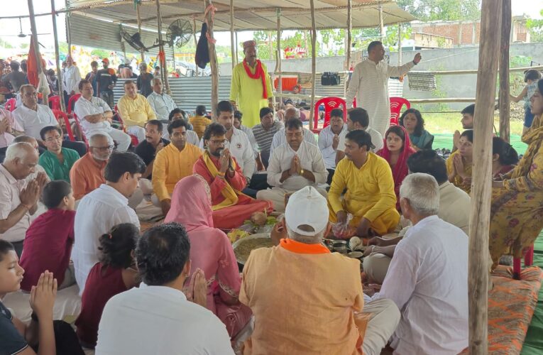 सैनी कांवड़ सेवा समिति का 15वां विशाल भंडारा शुरू, शिवरात्रि से पूर्व तक चलेगा सेवा आयोजन, ज्योतिषाचार्य पंडित रजनीश शास्त्री ने पूजा-अर्चना एवं मंत्रोच्चारण के साथ किया शुभारंभ