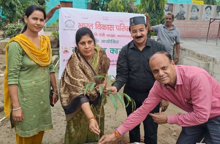भारतीय संस्कृति और दर्शन में वृक्षों का बहुत महत्वपूर्ण स्थान, भारत विकास परिषद शाखा मां चूड़ामणि देवी ने हर्षोल्लास के साथ मनाया हरेला पर्व