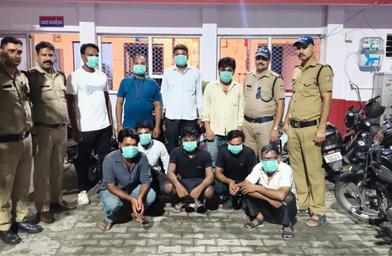 ज्वालापुर कोतवाली पुलिस ने शराब पीकर वाहन चलाने और सार्वजनिक स्थानों पर शराब पीने वालों के खिलाफ की कार्रवाई, 8 लोगों पर कार्रवाई दो वाहन सीज