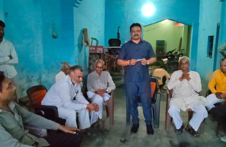 बेलकी मसाई और मसाई कलां में भाजपा नेता सुबोध राकेश ने जनसंपर्क कर सुनीं ग्रामीणों की समस्या, कहा-घाड क्षेत्र के विकास में कमी नहीं आने दी जाएगी