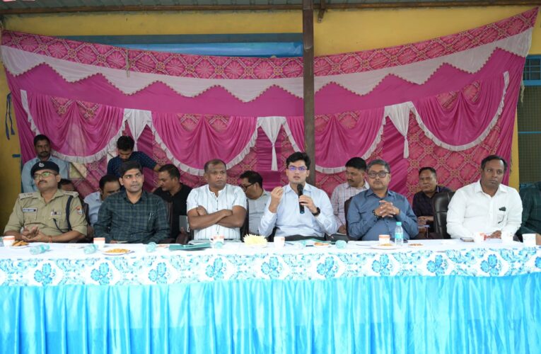 अंतर-मंत्रालय केंद्रीय टीम ने जनपद के आपदा-प्रभावित क्षेत्रों का किया स्थलीय निरीक्षण