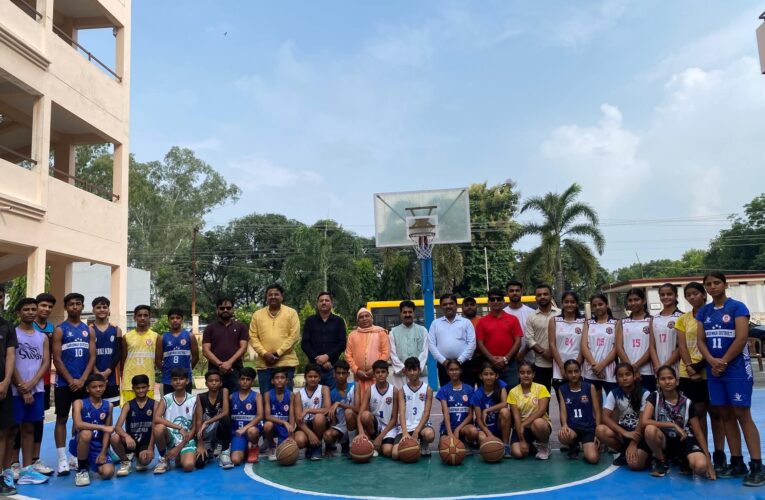 स्टेट ट्रायल के लिए हरिद्वार जनपद के बास्केटबॉल की अंडर 14 टीम का चयन