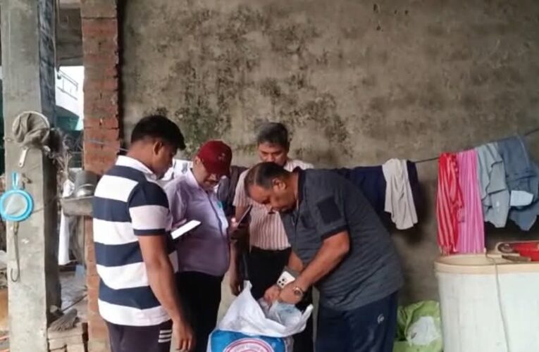 खाद्य सुरक्षा विभाग की टीम ने प्रशासन एवं पुलिस के साथ मिलकर खंजरपुर गांव में संयुक्त रूप से की छापेमारी, एक घर से करीब दो कुंतल नकली पनीर जब्त