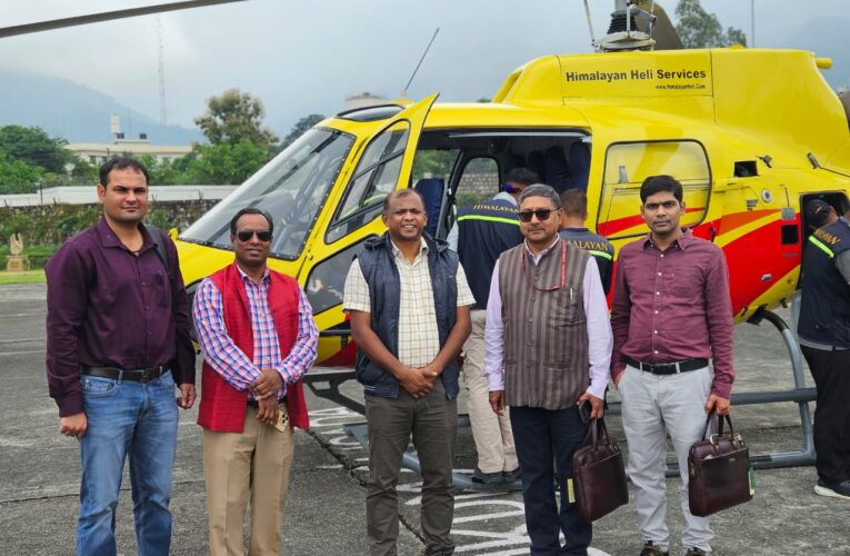 आपदा से क्षति का जायजा लेने उत्तराखंड पहुंची अंतर मंत्रालय केंद्रीय टीम, जिलों के लिए हुई रवाना