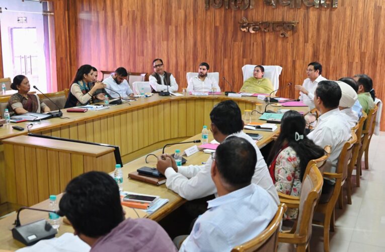 जिला पंचायत की बैठक में विकास योजनाओं को रफ्तार देने पर जोर, जिला पंचायत अध्यक्ष ने की विकास कार्यो की समीक्षा, दिए जरूरी निर्देश