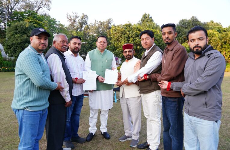 माँ नन्दा देवी राजजात यात्रा की दृष्टि क्षेत्रीय प्रतिनिधिमंडल ने मुख्यमंत्री पुष्कर सिंह धामी से की मुलाकात