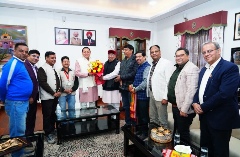 पीआरएसआई डेलीगेशन ने मुख्यमंत्री पुष्कर सिंह धामी से की शिष्टाचार भेंट, देहरादून में आयोजित होने वाले राष्ट्रीय अधिवेशन के लिए दिया आमंत्रण