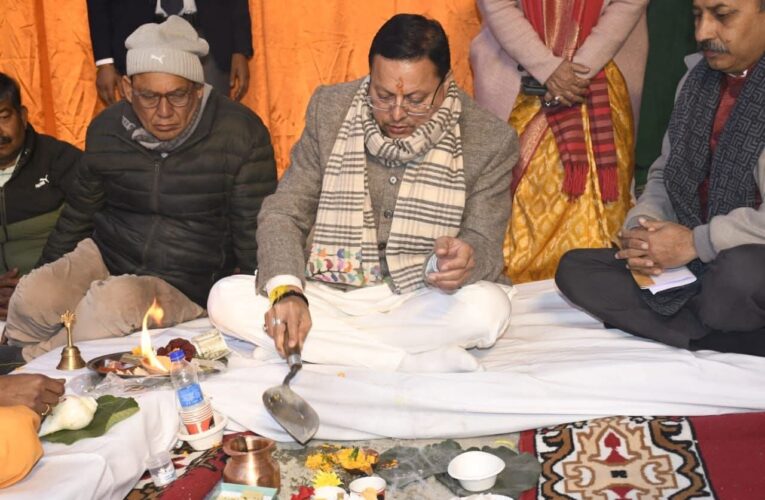 मुख्यमंत्री पुष्कर सिंह धामी ने नैनीताल में 121 करोड़ 52 लाख 46 हजार रुपये की लागत के 13 विकास कार्यों का लोकार्पण एवं शिलान्यास किया