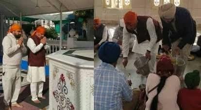 कांग्रेस नेता हरक सिंह रावत ने अपने बिगड़े बोल का प्रायश्चित करने के लिए गुरुद्वारा पोंटा साहिब में हाजिरी लगाई, गलती से बोले गए उनके शब्दों के लिए गुरु ग्रंथ साहिब से माफ़ी मांगी और पश्चाताप व्यक्त करते हुए जूता सेवा और लंगर रसोई में सेवा की