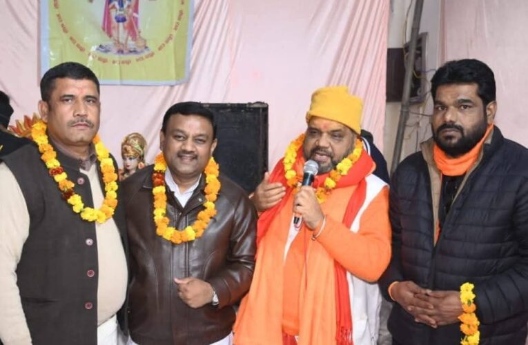 भव्य सुंदरकांड पाठ तथा भजन संध्या में झूमे भक्तगण,भक्ति-भाव से प्रभु का गुणगान कर की गई विश्व कल्याण की कामना