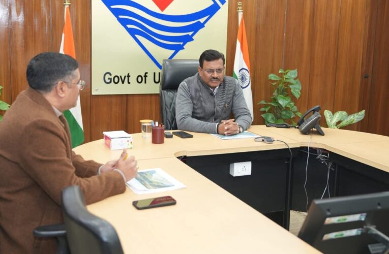 मुख्य सचिव आनन्द बर्द्धन ने सिंचाई विभाग द्वारा निर्माणाधीन जमरानी एवं सौंग बांध परियोजनाओं की समीक्षा की