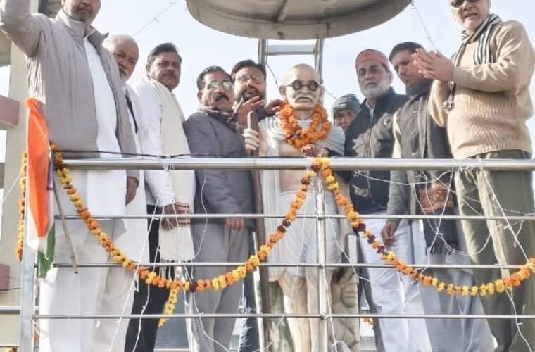 गांधी विचारधारा से ही बनेगा भारत विश्वगुरु: राजेंद्र चौधरी एडवोकेट