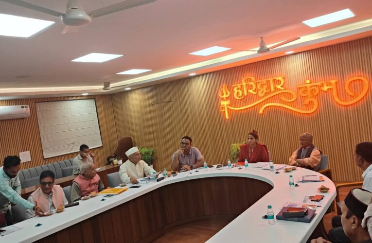 कुंभ मेला–2027 में देव डोलियों की भव्य शोभायात्रा एवं गंगा स्नान की तैयारियां शुरू