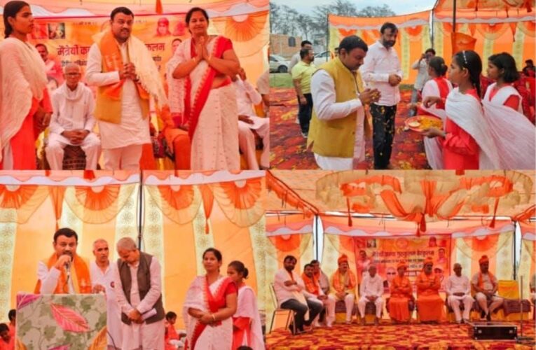 मैत्री कन्या गुरुकुलम,मुंडाखेड़ा का वार्षिक उत्सव मनाया धूमधाम से, असहाय परिवारों की बेटियों को निशुल्क शिक्षा और वैदिक संस्कार देना प्रशंसनीय कार्य, पूर्व मेयर गौरव गोयल रहे मौजूद