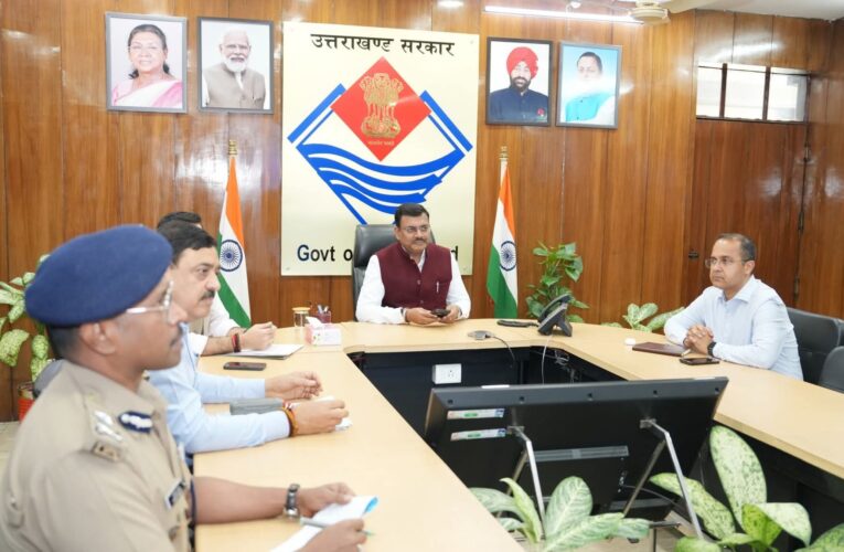 मुख्य सचिव ने ली सचिवालय में लॉ एंड ऑर्डर को लेकर बैठक, रोड रेज और हुड़दंग की घटनाओं पर की गहरी नाराजगी व्यक्त