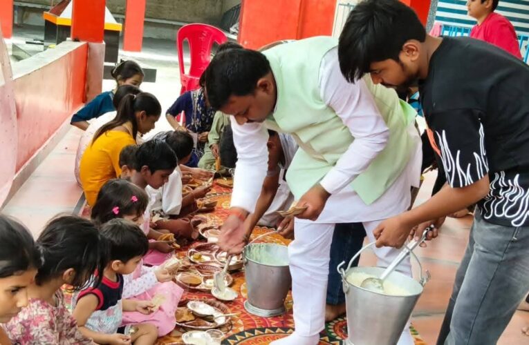 चौदस पर दो दिवसीय मेले का भंडारे के साथ हुआ समापन, पूर्व मेयर गौरव गोयल रहे मौजूद