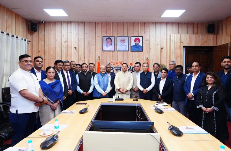 मुख्यमंत्री पुष्कर सिंह धामी से “इंडिया डिजिटल इंपॉवरमेंट मीट एंड अवॉर्ड” समारोह के आयोजकों ने की शिष्टाचार भेंट, आयोजन से जुड़े विभिन्न विषयों पर विस्तार से चर्चा की गई