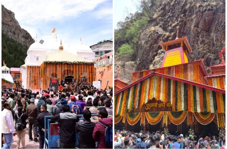 श्री गंगोत्री और यमुनोत्री धाम के कपाटोद्घाटन के साथ शुरू हुई चारधाम यात्रा, पहले दिन दोनों धामों में भारी संख्या में श्रद्धालुओं ने किए दर्शन