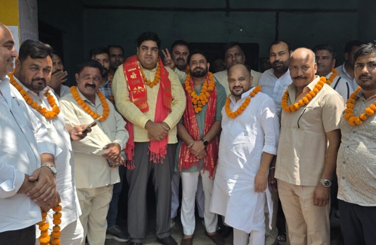 सहकारी संघ लिo मंगलौर के चुनाव में सभी पदों पर हुआ निर्विरोध चुनाव, विकास चौहान अध्यक्ष एवं मोनिका बनी उपाध्यक्ष
