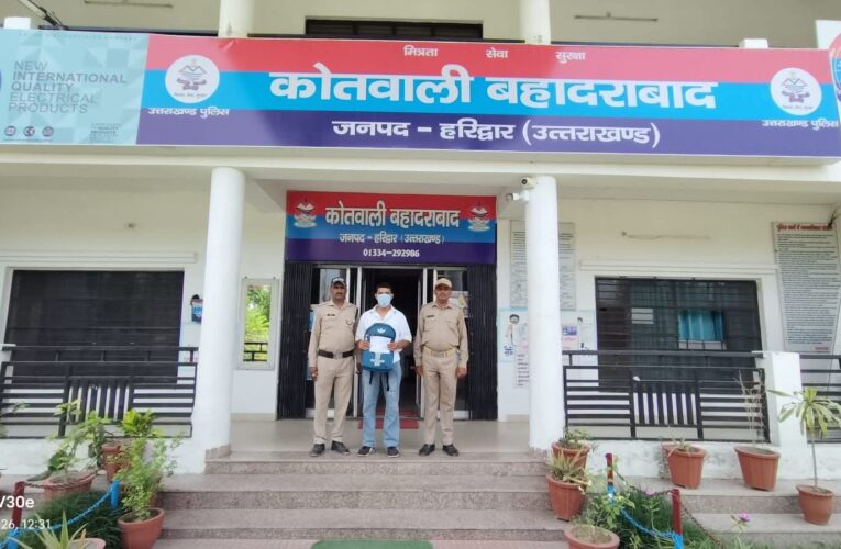 बहादराबाद पुलिस ने एक युवक को 50 नशीले इंजेक्शनों के साथ गिरफ्तार किया, आरोपी को न्यायालय में पेश करने के बाद जेल भेज दिया गया