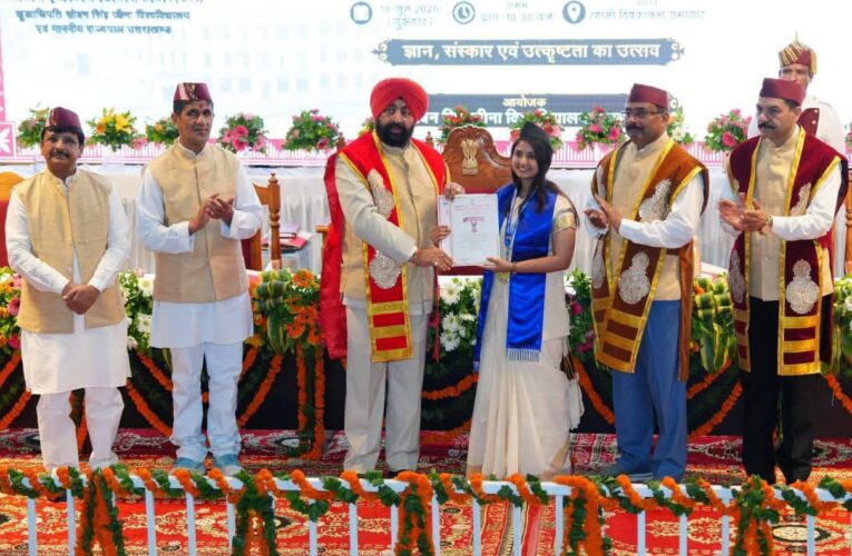 ‘नेशन फर्स्ट’ की भावना और बड़े सपनों के साथ आगे बढ़े युवाः राज्यपाल, विकसित भारत@2047 के संकल्प को साकार करने में अमृत पीढ़ी की भूमिका सबसे महत्वपूर्णः राज्यपाल