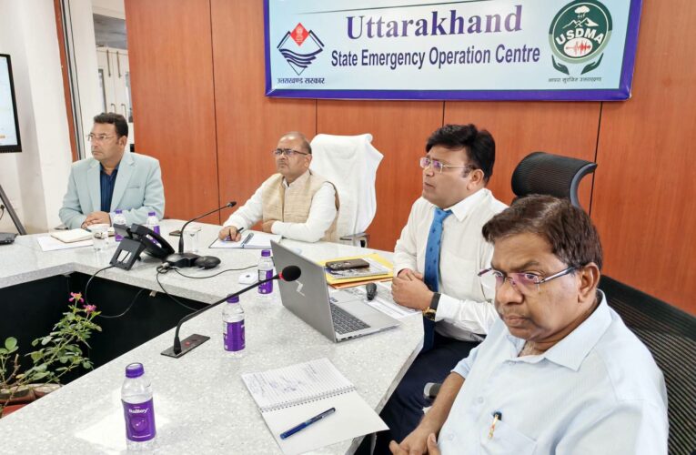 माॅक ड्रिल से परखी जाएंगी मानसून की तैयारियां, 02 जुलाई को होगी मानसून पूर्व तैयारियों पर राज्य स्तरीय माॅक ड्रिल, सभी 13 जनपदों में करीब 70 स्थानों पर एक साथ होगा आयोजन, मुख्यमंत्री की घोषणा के क्रम में यूएसडीएमए ने शुरू की तैयारी