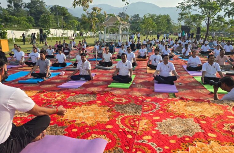 योग की छांव में विकास का संकल्प, एमडीडीए सिटी फॉरेस्ट पार्क बना स्वास्थ्य और प्रकृति का महाकुंभ, मुख्य सचिव संग हजारों लोगों ने किया योग, प्रकृति की गोद से गूंजा स्वास्थ्य का संदेश