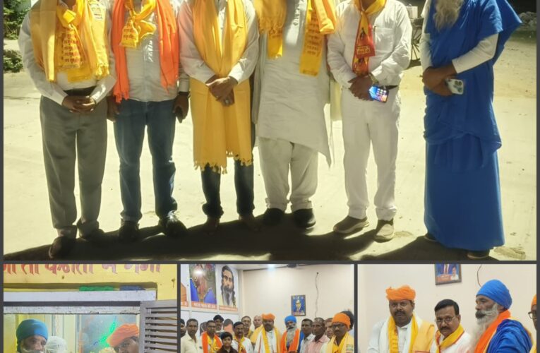 मनचंगा जनसंदेश यात्रा का भगवानपुर पहुंचने पर भाजपा प्रदेश कार्यकारिणी के सदस्य सुशील पेंगोवाल के कार्यालय पर हुआ स्वागत