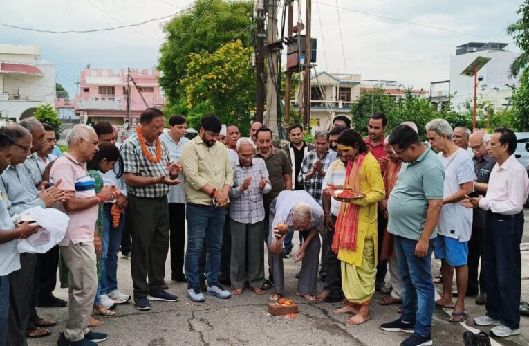नगर पालिका शिवालिक नगर के वार्ड संख्या-1 में एक दर्जन से अधिक पुलिया निर्माण कार्यों का शुभारंभ, विकास कार्यों को मिली नई गति