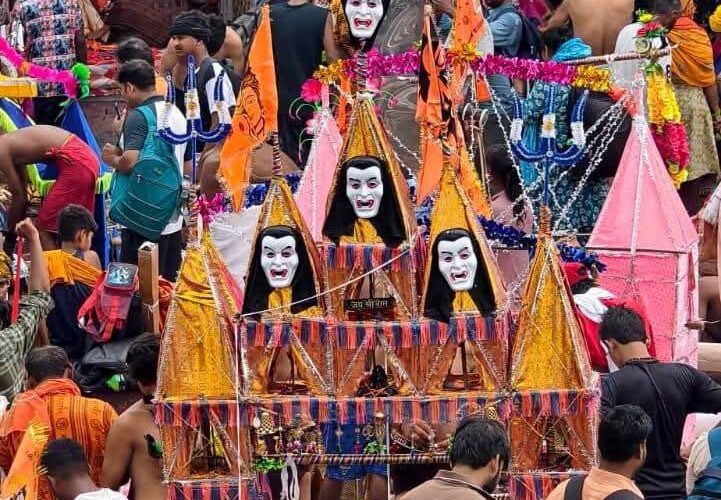 कांवड़ मेले में आज 34 लाख 15 हजार शिवभक्तों ने पवित्र गंगाजल लेकर अपने गंतव्य की ओर हुए रवाना, अब तक 1 करोड़ 43 लाख 25 हजार शिवभक्त पवित्र गंगाजल लेकर अपने-अपने गंतव्य की ओर हो चुके हैं रवाना
