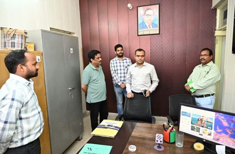 हरिद्वार जिलाधिकारी मयूर दीक्षित ने जिला पर्यटन कार्यालय का किया औचक निरीक्षण, पर्यटन कार्यालय भवन एवं परिसर का लिया जायजा
