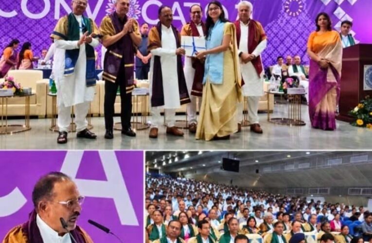आईआईटी रुड़की का दो दिवसीय दीक्षांत समारोह, मुख्य अतिथि के रूप में राष्ट्रीय सुरक्षा सलाहकार अजीत डोभाल रहे मौजूद