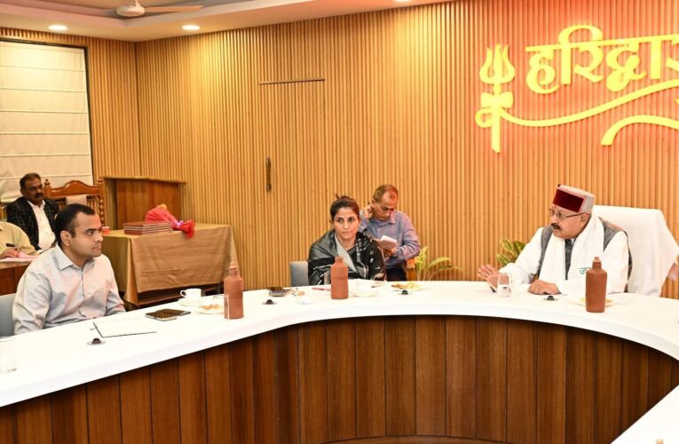 हरिद्वार कुंभ-2027 के दिव्य एवं भव्य आयोजन के लिए सभी व्यवस्थाएं समय से पूरी करें: सतपाल महाराज, श्रद्धालुओं की सुरक्षा, सुगम आवागमन और भीड़ प्रबंधन सर्वोच्च प्राथमिकता; निर्माण कार्यों की गुणवत्ता और स्थायी जनसुविधाओं पर भी जोर